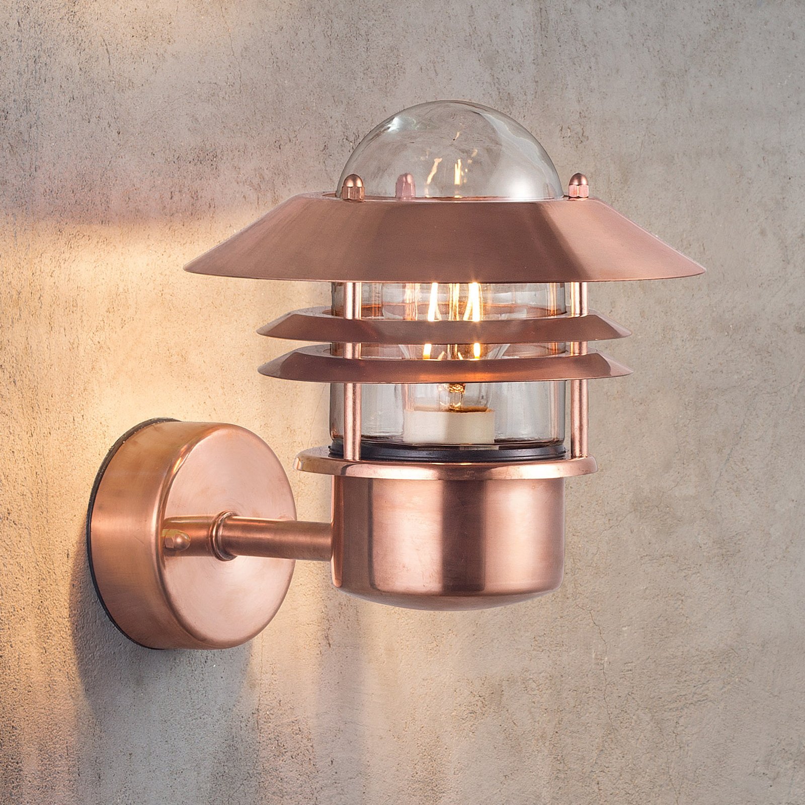 Blokhus Up Candeeiro de Parede Copper - Nordlux