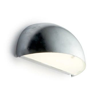 Rørhat Utendørs Vegglampe 40W E14 Galvanisert - LIGHT-POINT