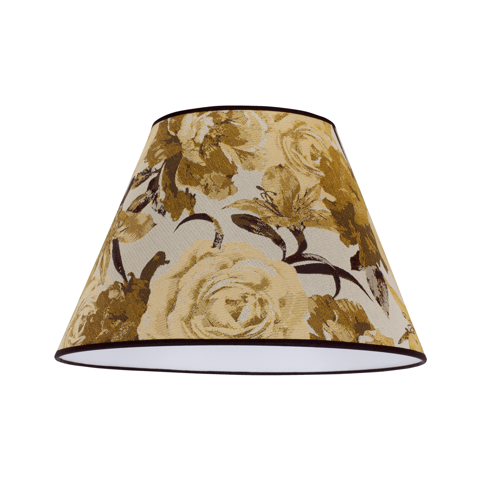 Sofia lampshade height 31 cm floral yellow