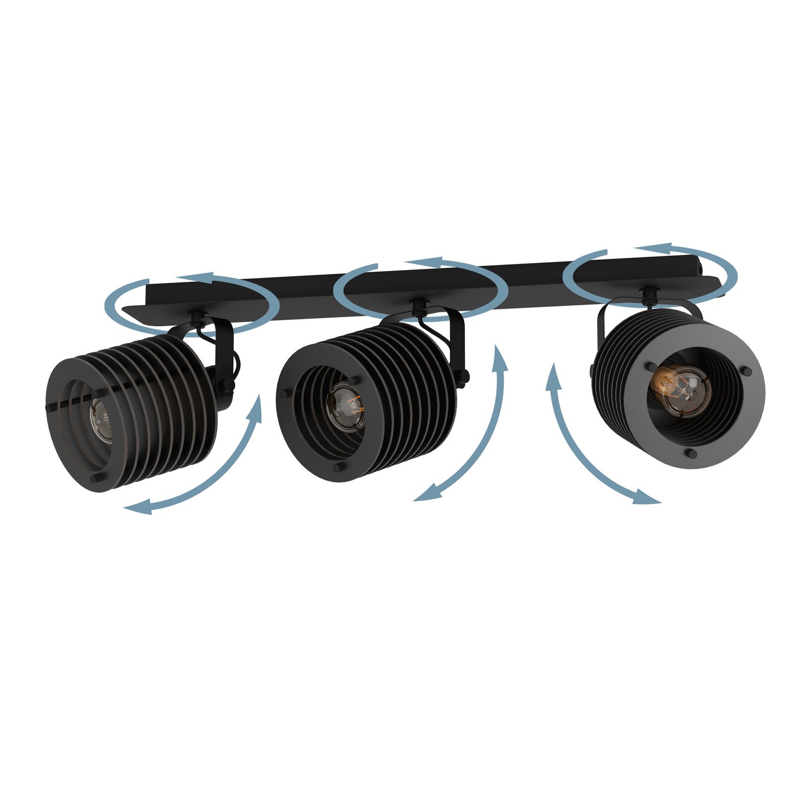 Segovia plafonieră, 3 becuri