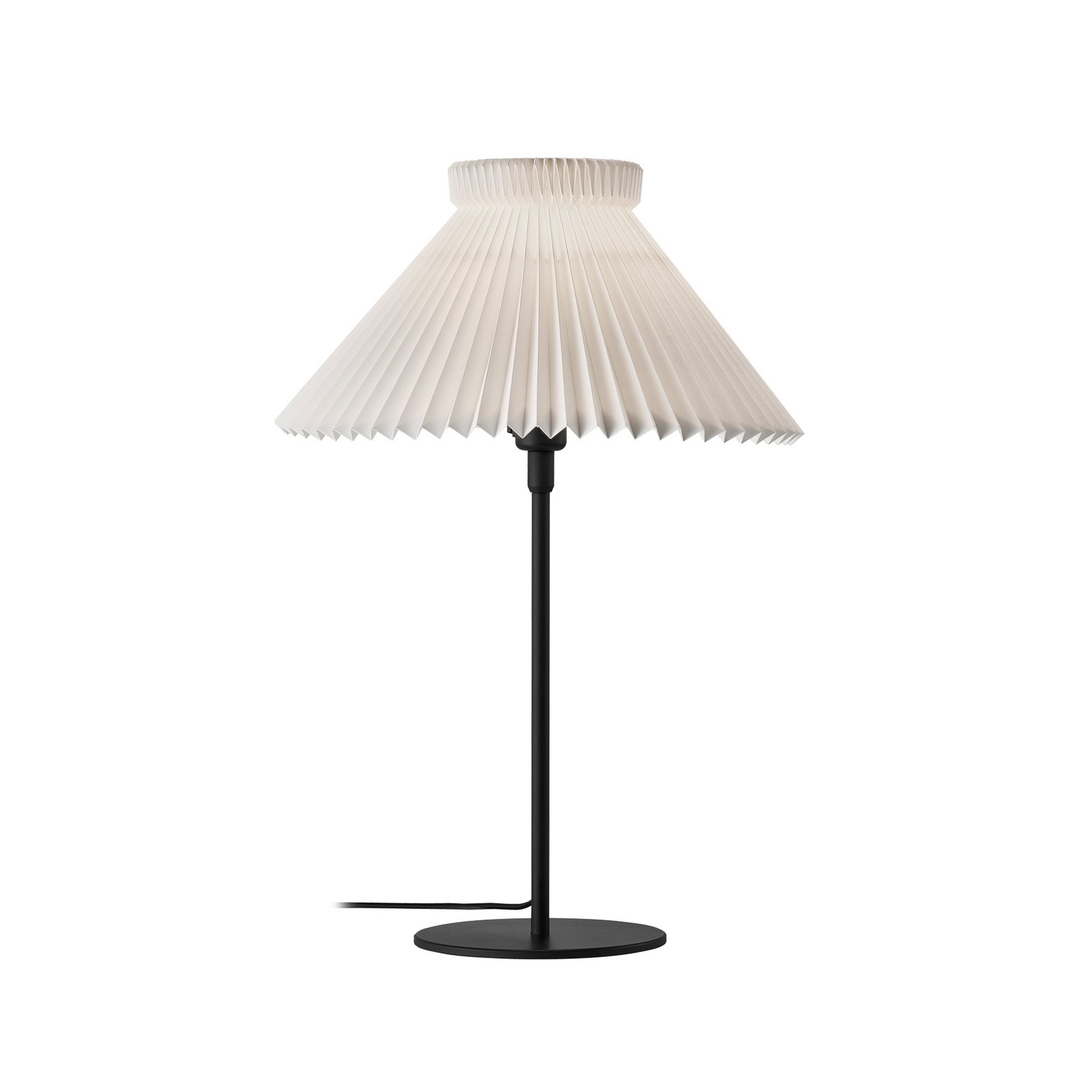 LE KLINT Tischleuchte LK 334, Papier, weiß, Höhe 50 cm