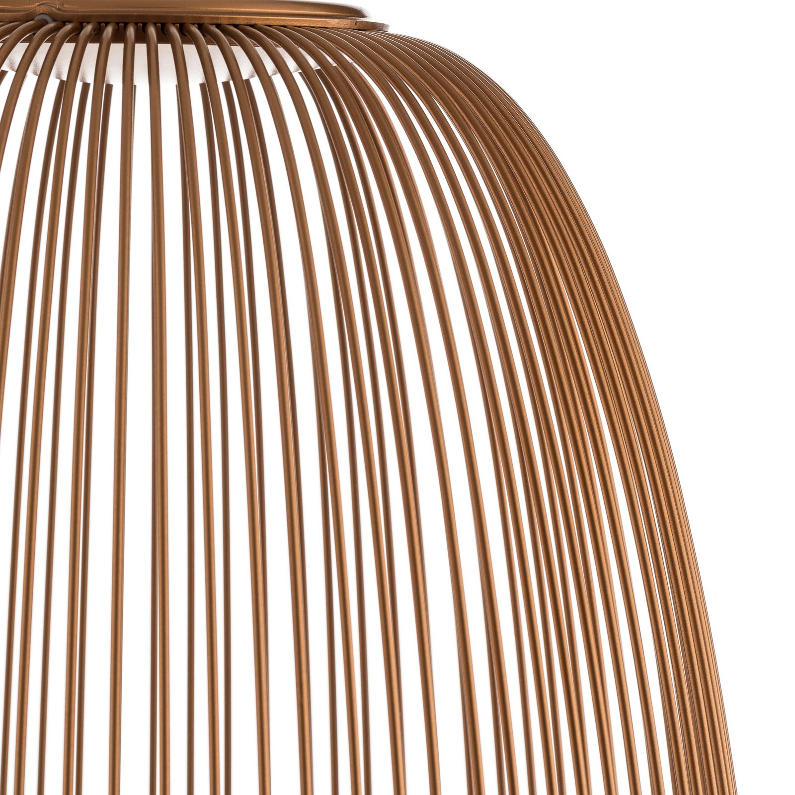 Spokes 1 LED-Pendellampe dimmbar kupfer - Foscarini