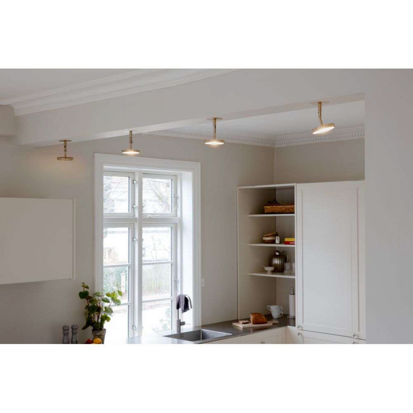 Asteria Spot Stropné Lampa Plated Brass - UMAGE