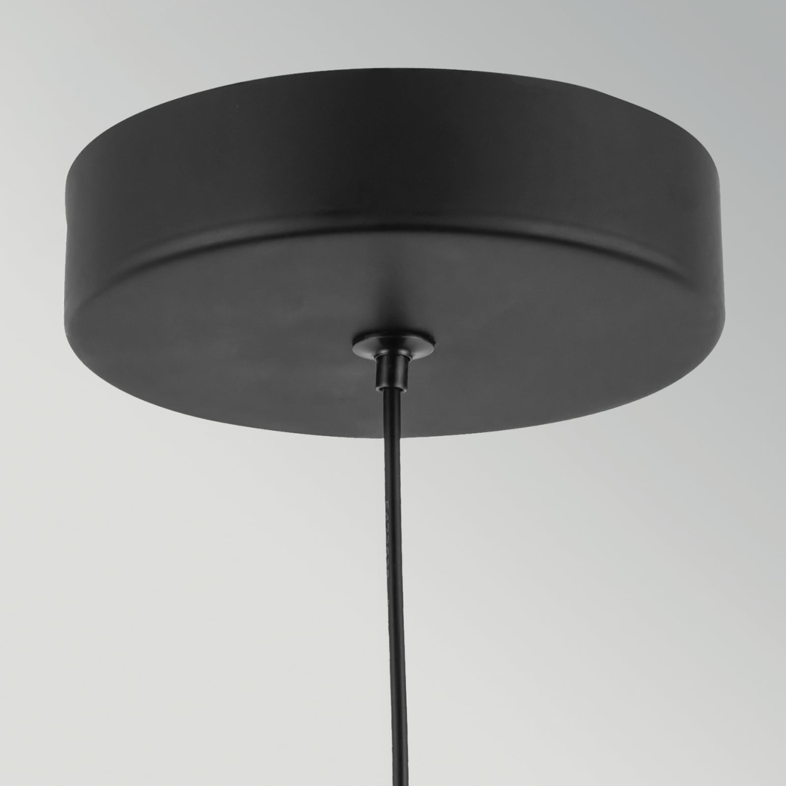 Candeeiro suspenso LED Arden, preto, Ø 15 cm, metal regulável - Elstead Candeeiro suspenso LED Arden, preto, Ø 15 cm, metal regulável - Elstead