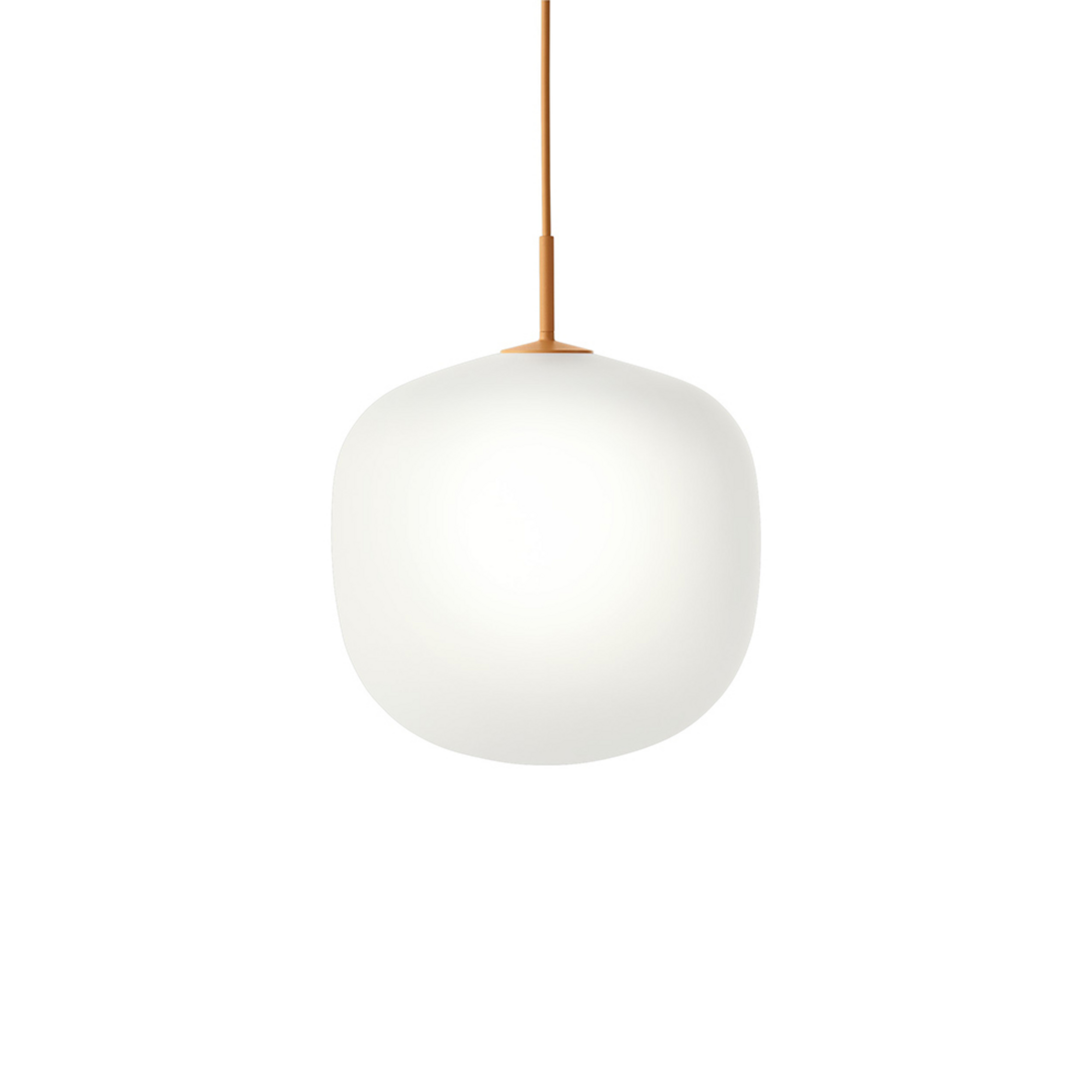 Candeeiro suspenso Rime Ø37 Branco/Laranja - Muuto