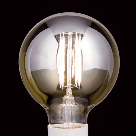 LED-Globelampe E27 7W, warmweiß, 720 Lumen, dimmb.