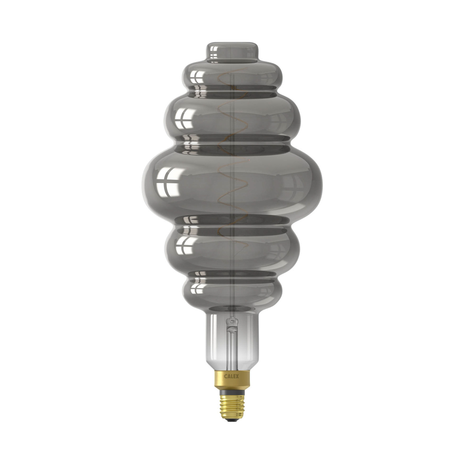 Calex Paris LED-Lampe E27 6W 1.800 K dimmbar titan