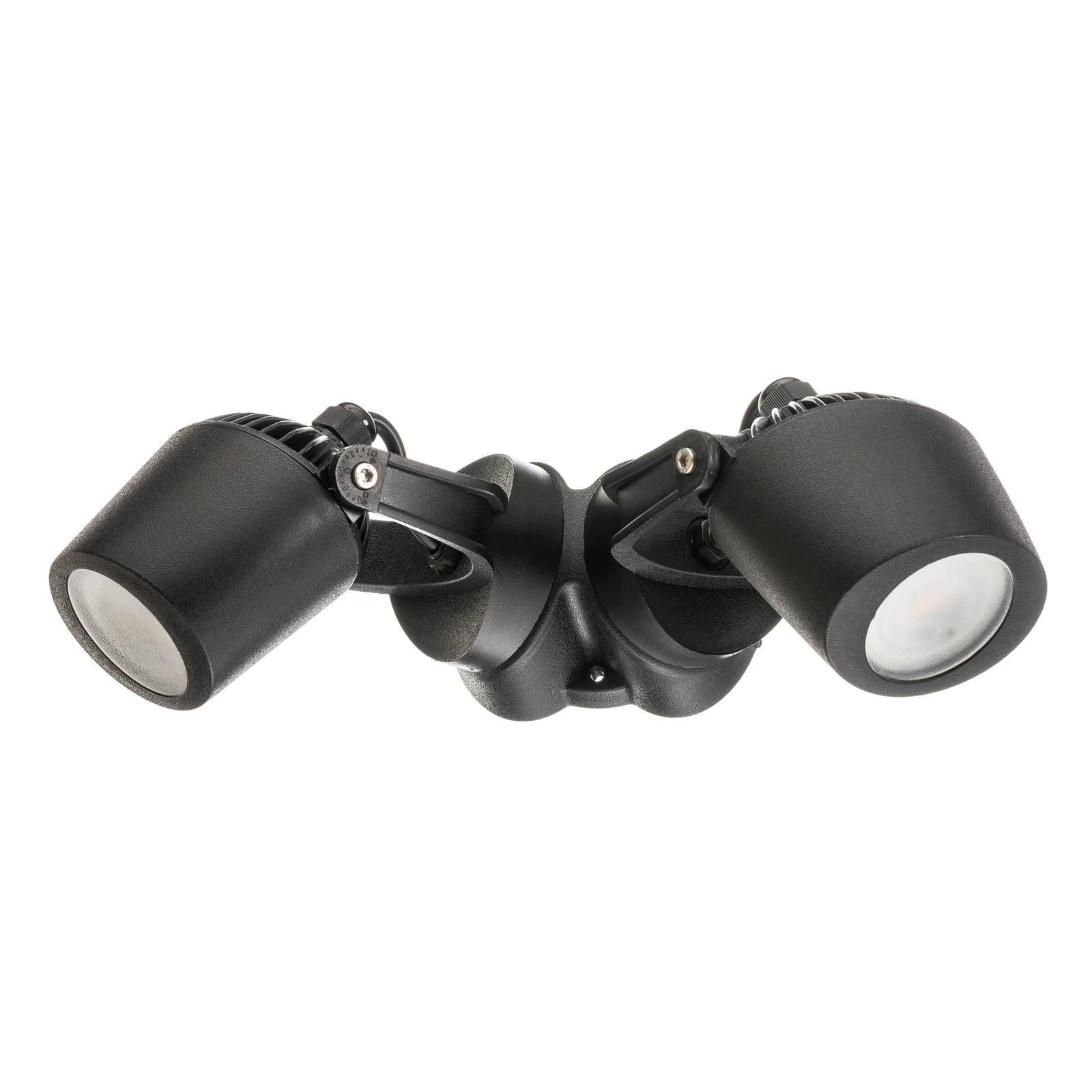 Buitenspot Minitommy 2-lamps CCT zwart/frosted