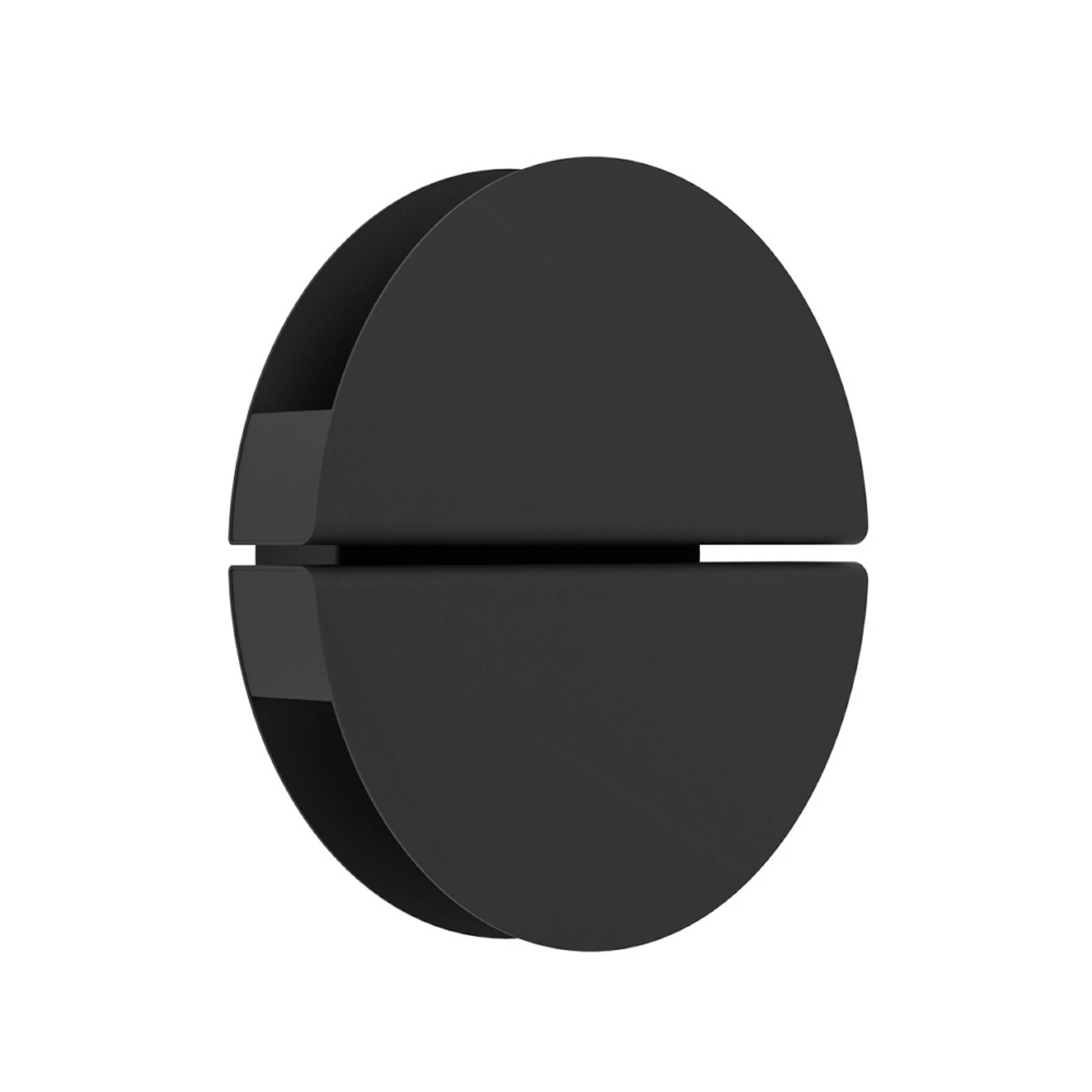 EGLO PIANOSA LED zidna svjetiljka, crna, Ø 18 cm, IP44, CCT
