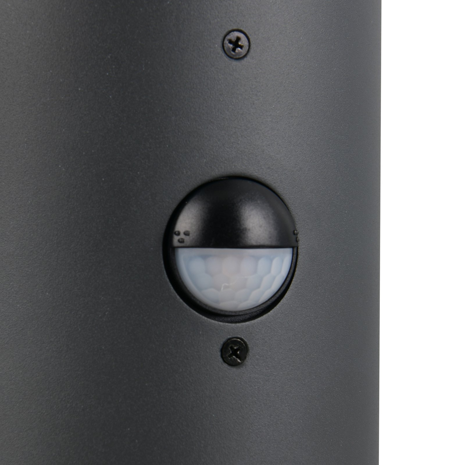 Bornes lumineuses Mures, anthracite, hauteur 80 cm, métal, capteur