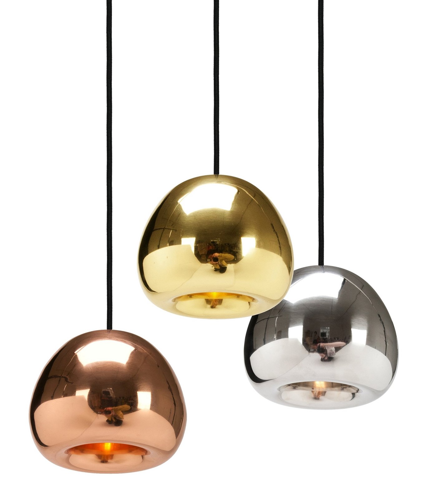 Void Mini LED Lustră Pendul Copper - Tom Dixon