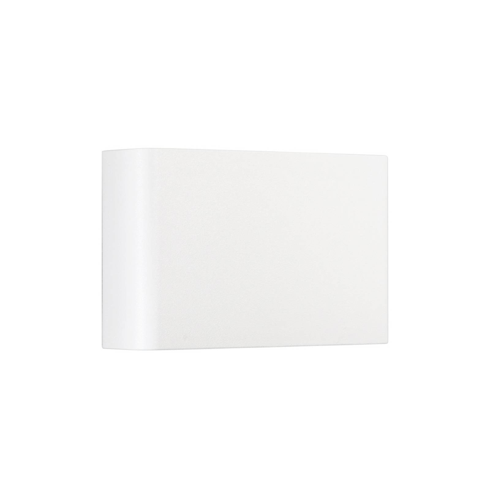 LED-Außenwandlampe KLEIN, weiß, Breite 16 cm, Kunststoff