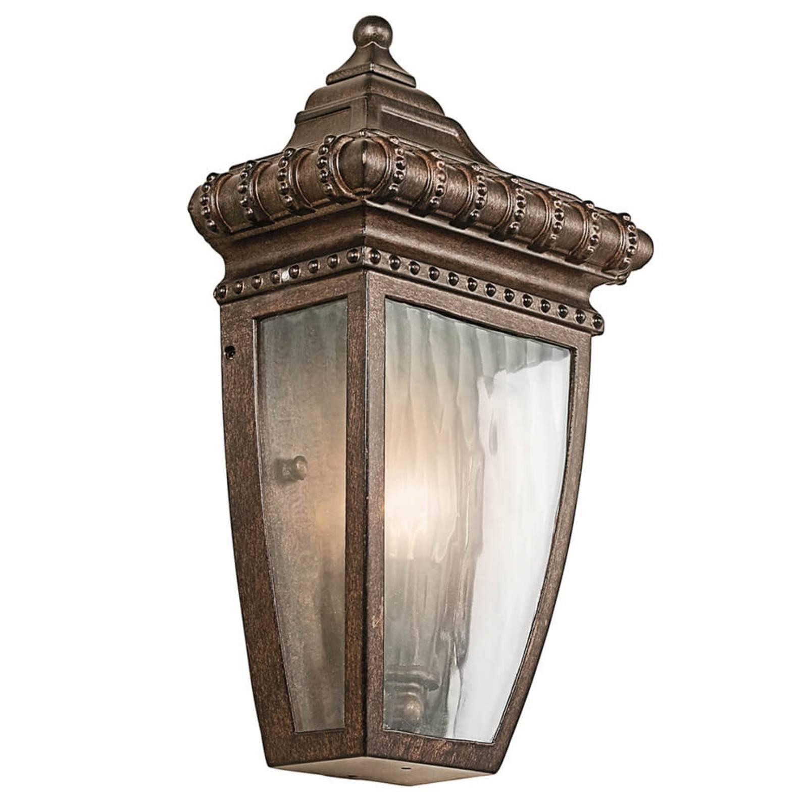 Zdjęcia - Naświetlacz LED / lampa zewnętrzna Kichler Atrakcyjny kinkiet zewnętrzny Venetian Rain 