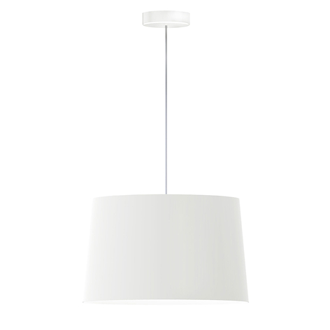 Aluminor Sacha lámpara colgante, pantalla textil
