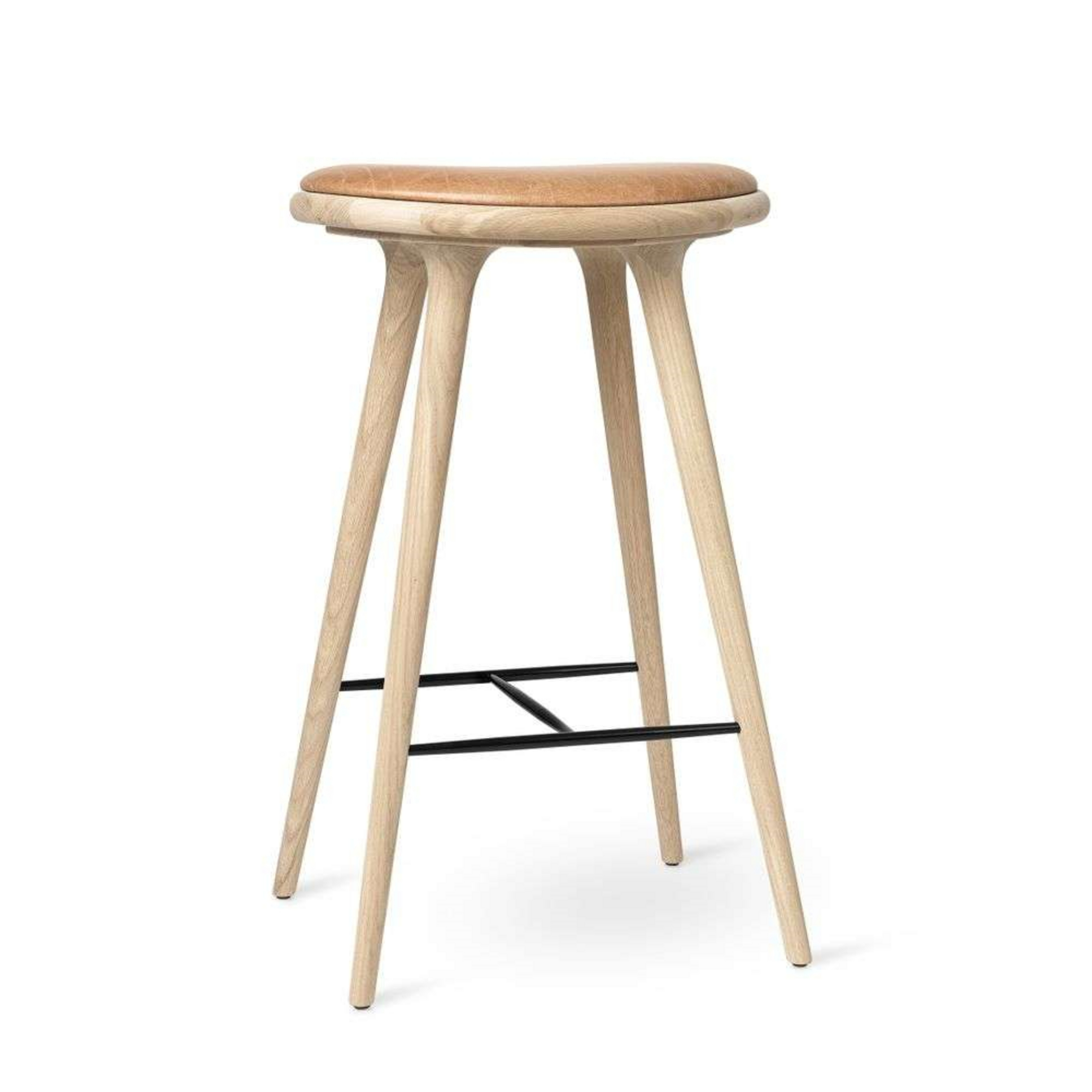 High Barhocker H74 Soaped Oak - Mater