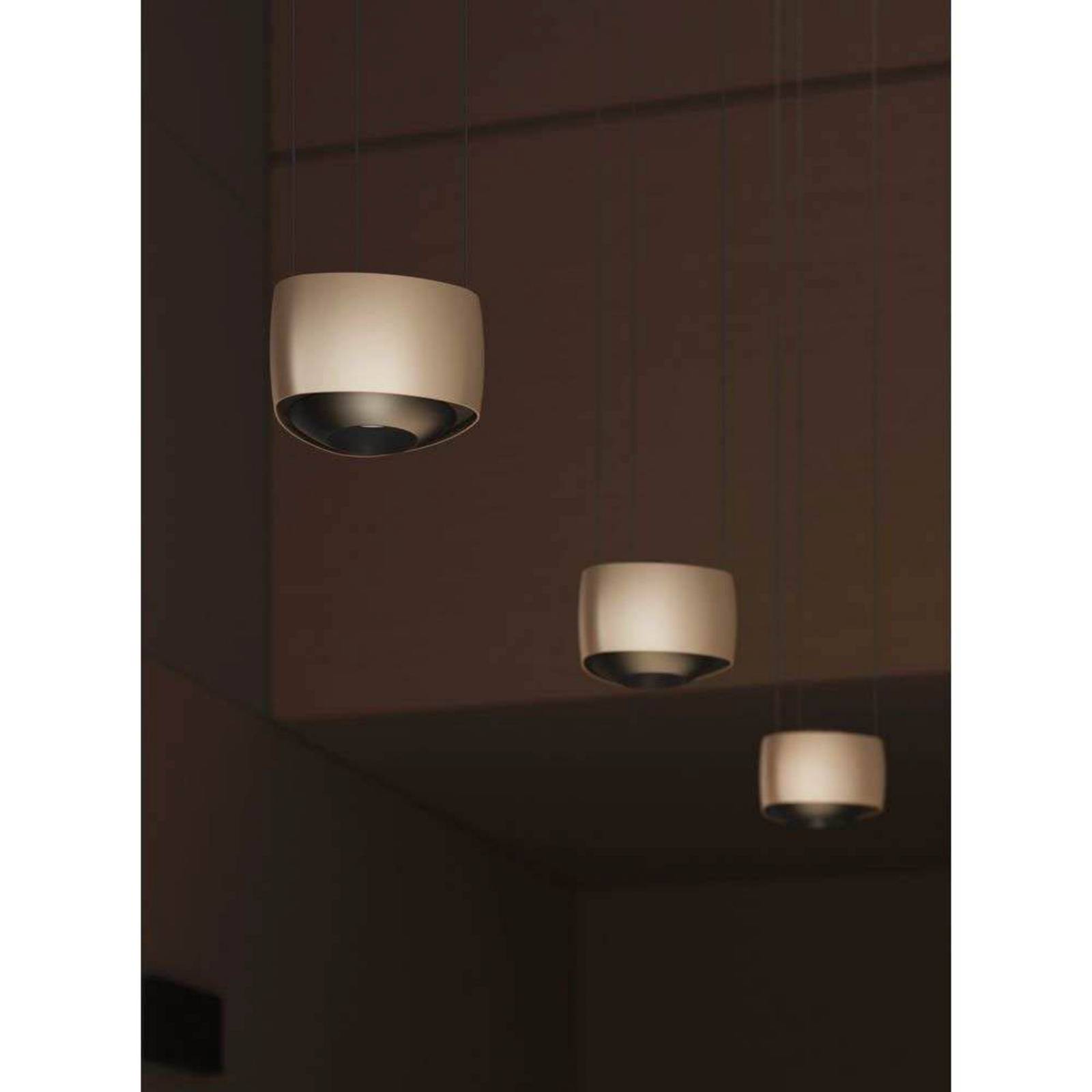 LOOM DESIGN LED-Pendelleuchte Air, grau, Alu, 13 cm günstig online kaufen
