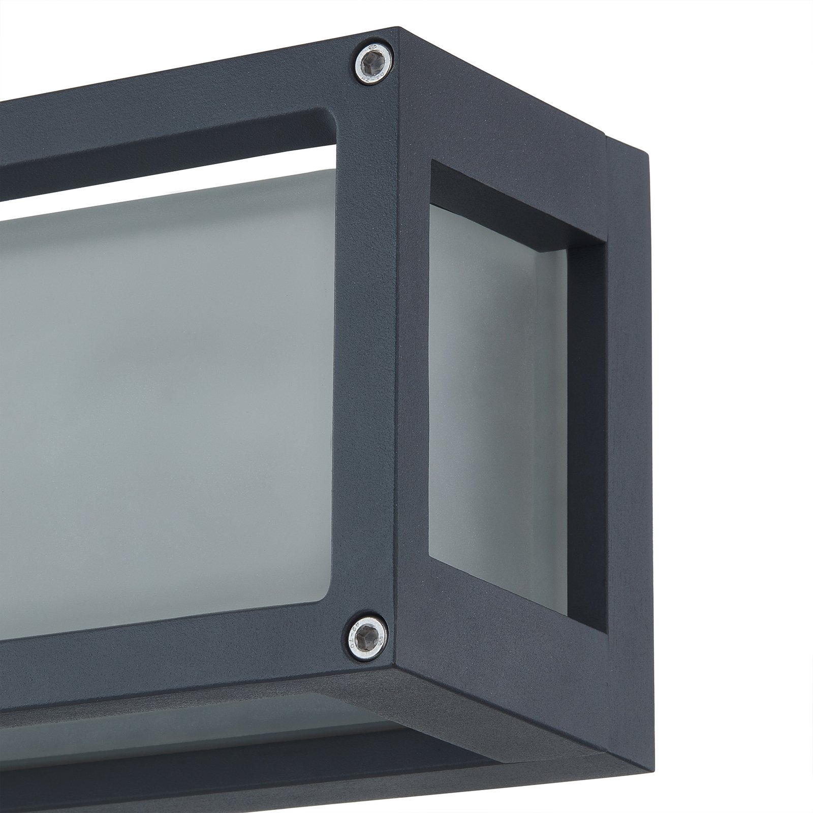 Aurelien Long Aplique Exterior IP54 Dark Grey - Lucande