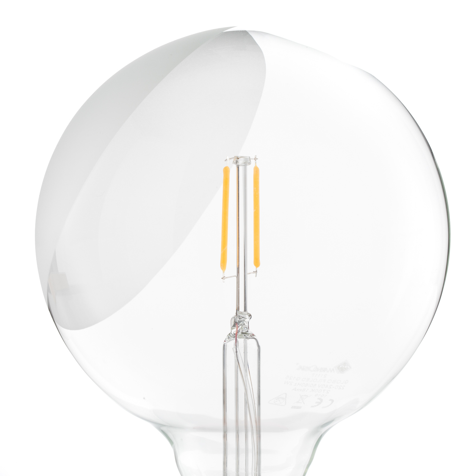 Stolna lampa Lampadina narančasta/crna - Flos