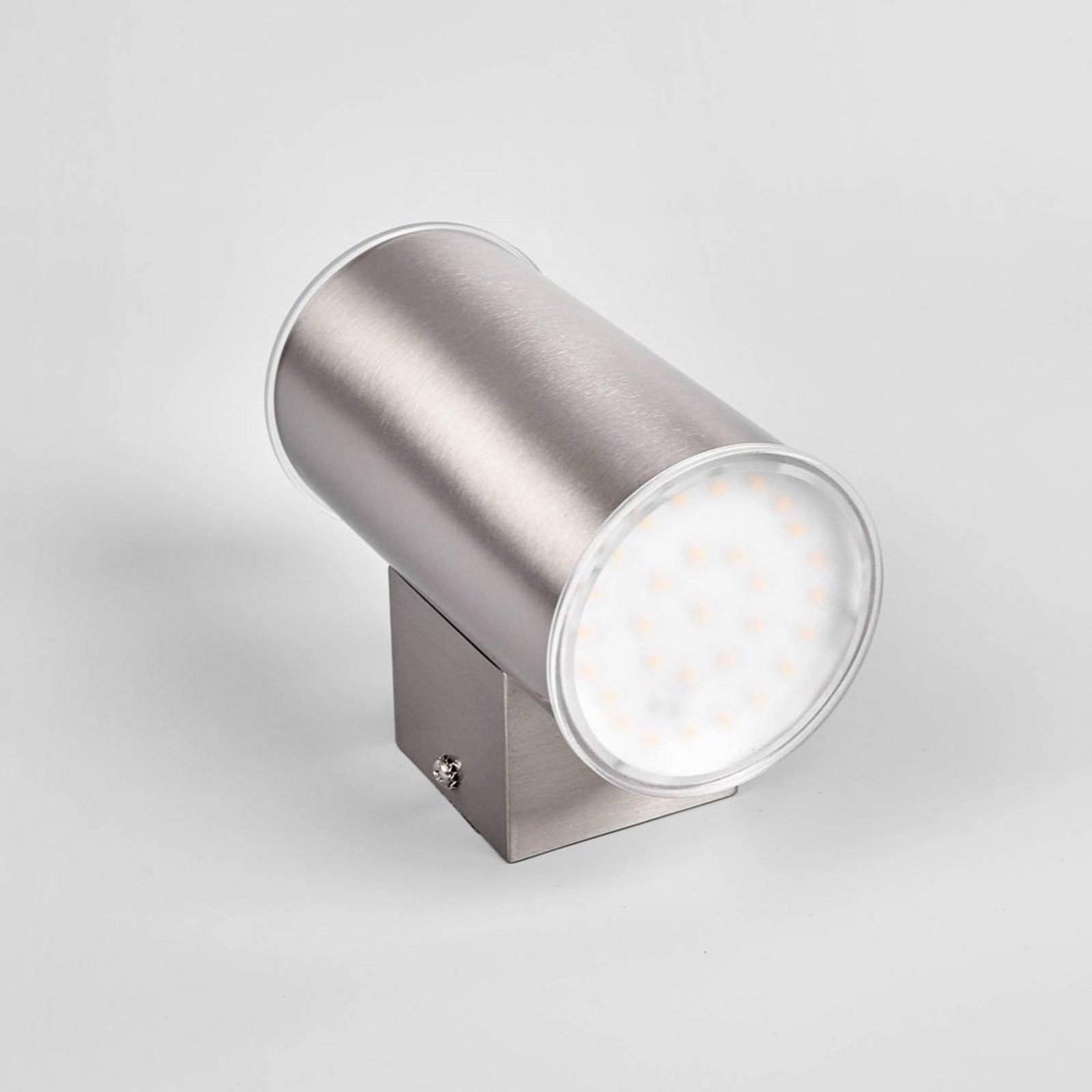 Morena 2 LED Aplica de Exterior Stainless Steel - Lindby