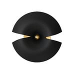 Cycnus Wandleuchte Ø45 Schwarz/Gold - AYTM