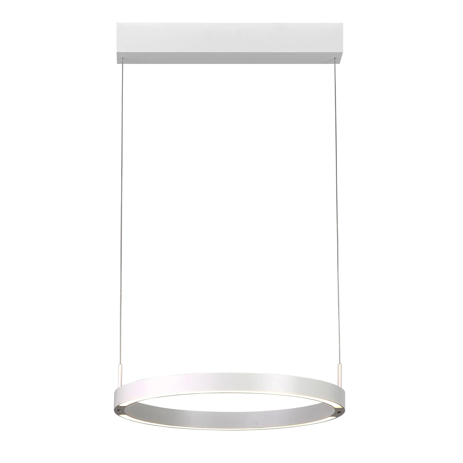 "Bopp Float" LED pakabinama lempa, valdoma gestais, balta