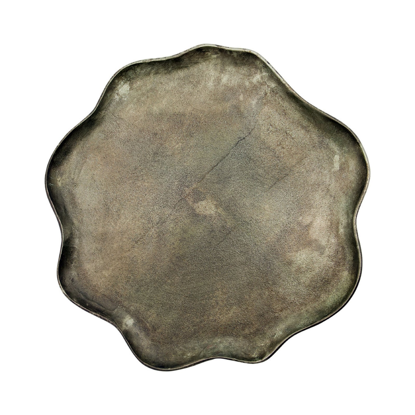 Vassoio HDTalas, metallo brunito, Ø 50 cm - House Doctor