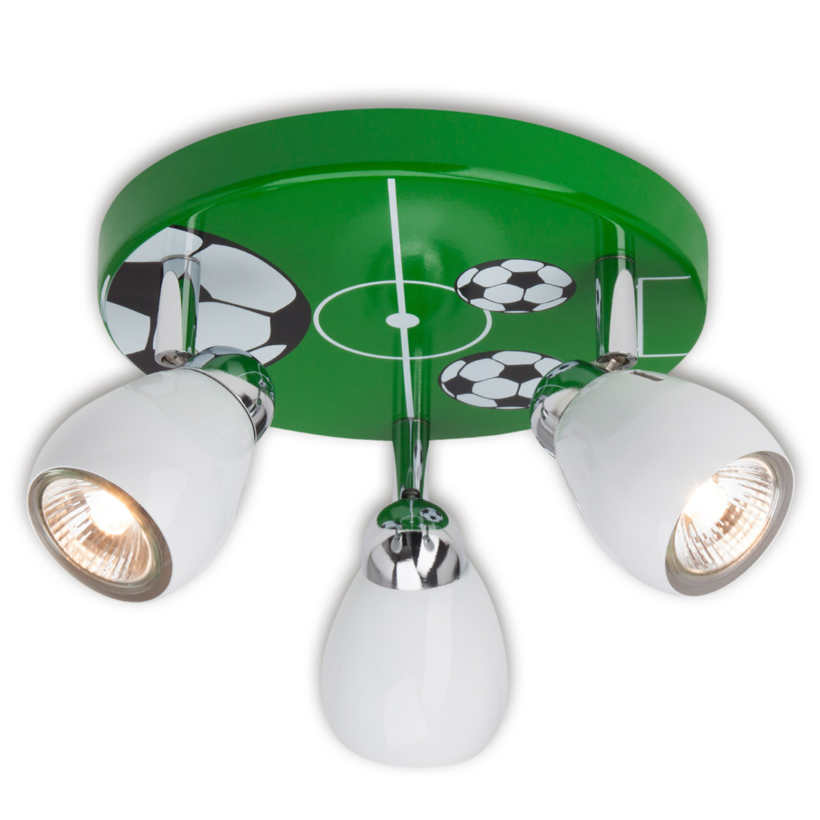 Soccer LED-loftlampe med 3 lyskilder