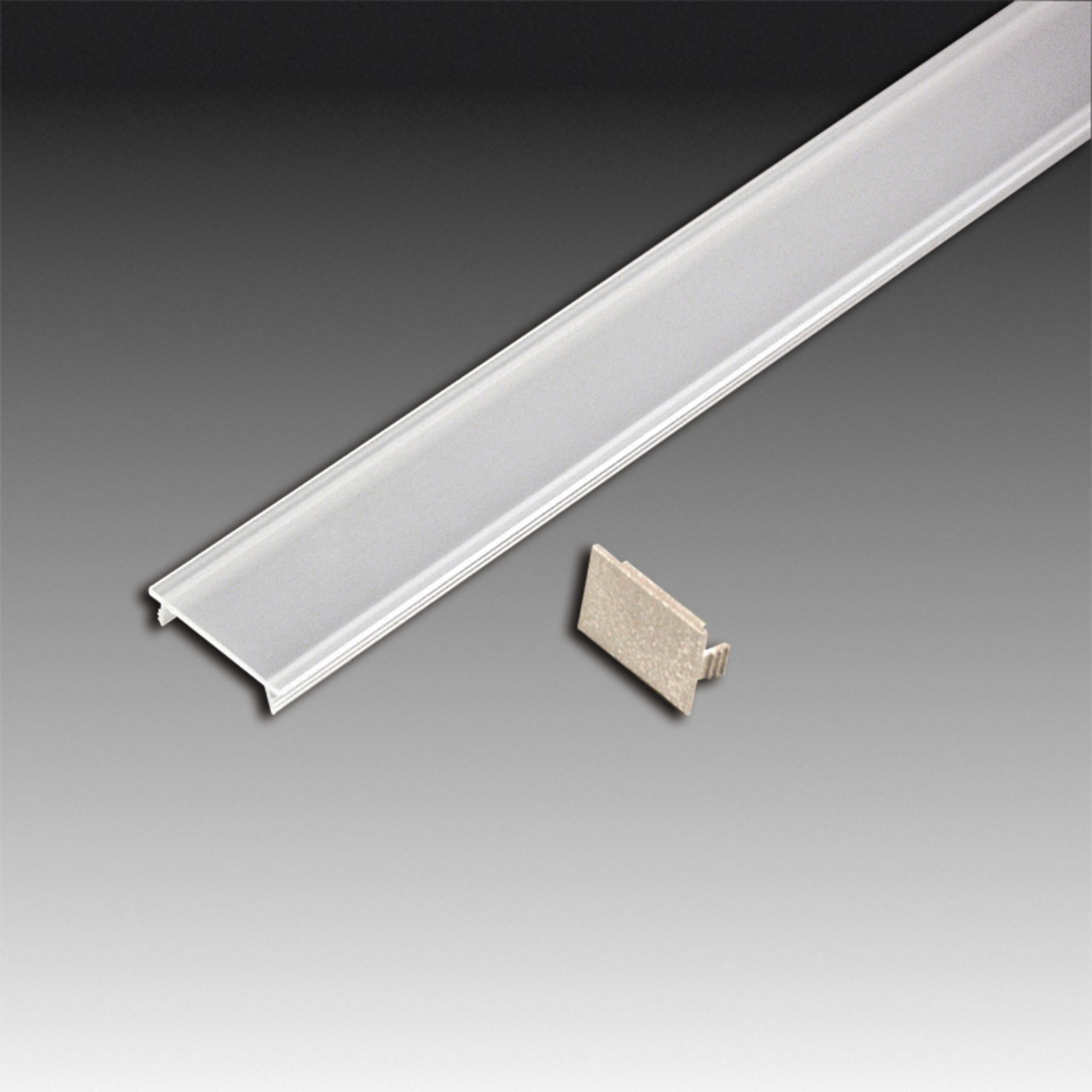 HERA End covers for covering profile LED STICK 2, plastic