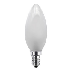 Segula bombilla vela LED E27 24V DC 3W 927 ambiente mate