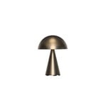 lampe à poser LED rechargeable Mush, laiton bruni - HÜBSCH