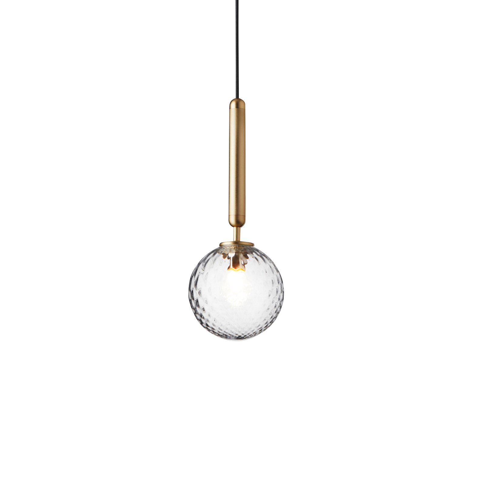 Miira 1 Taklampa Brass/Optic Clear - Nuura