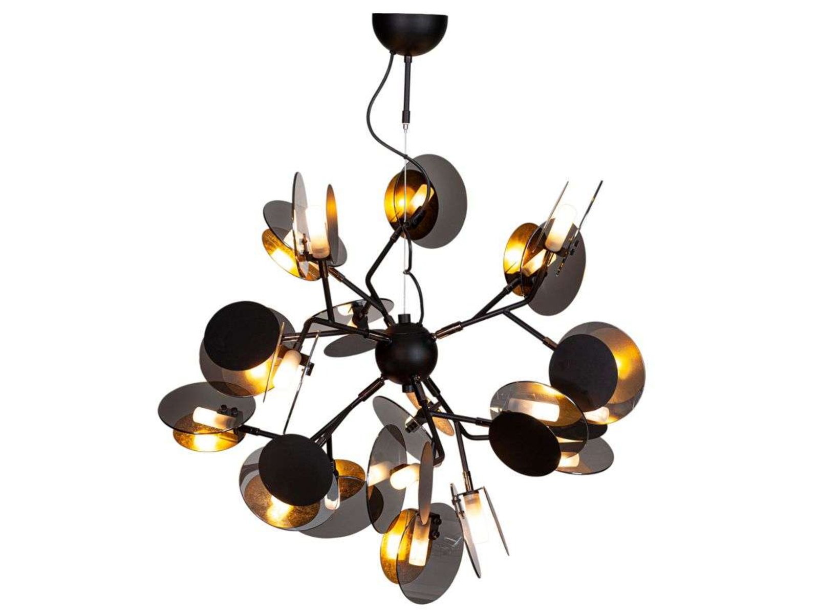 Turno Lampadario Black/Gold - By Rydéns