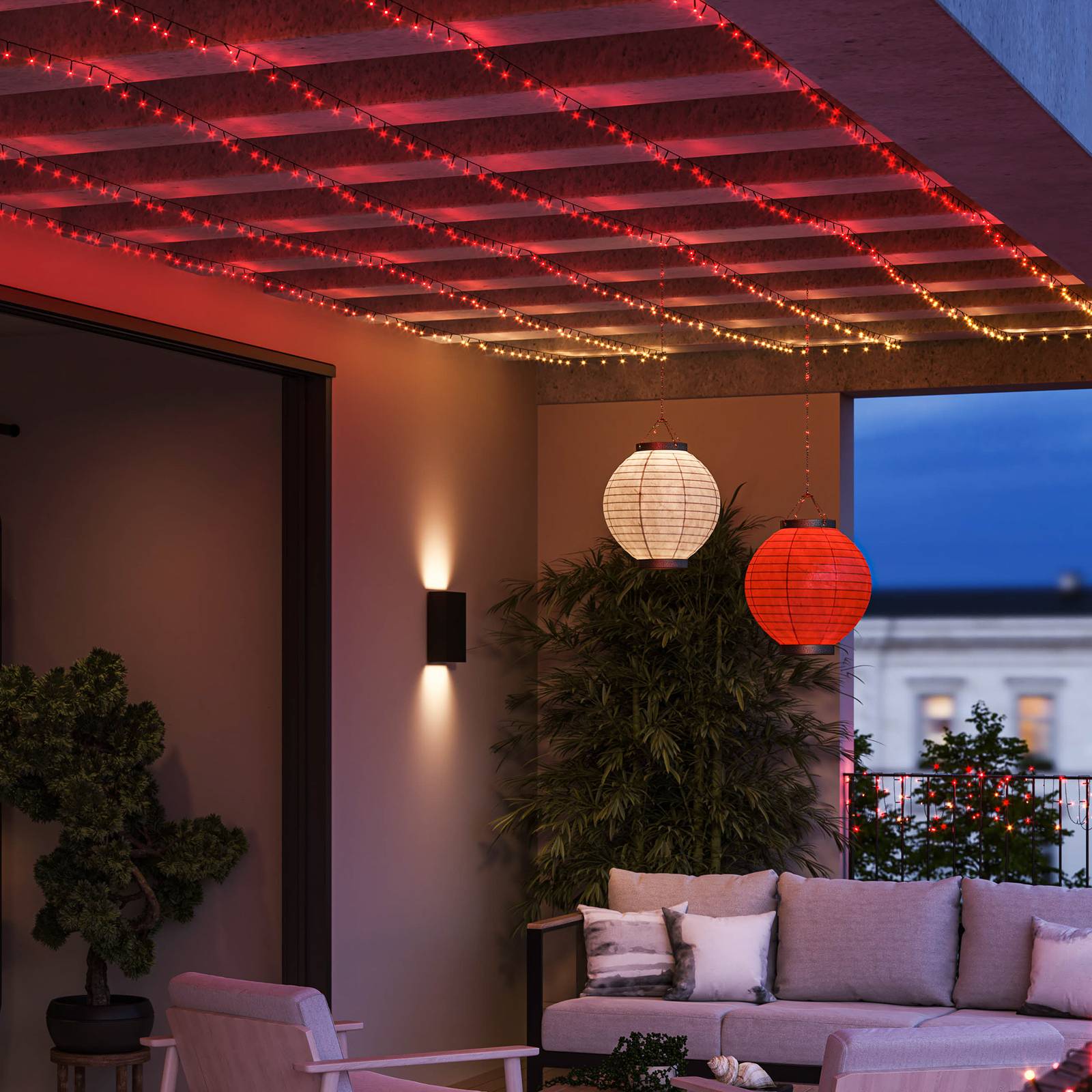 Philips Hue łańcuch świetlny LED Festavia, CCT RGB 20m