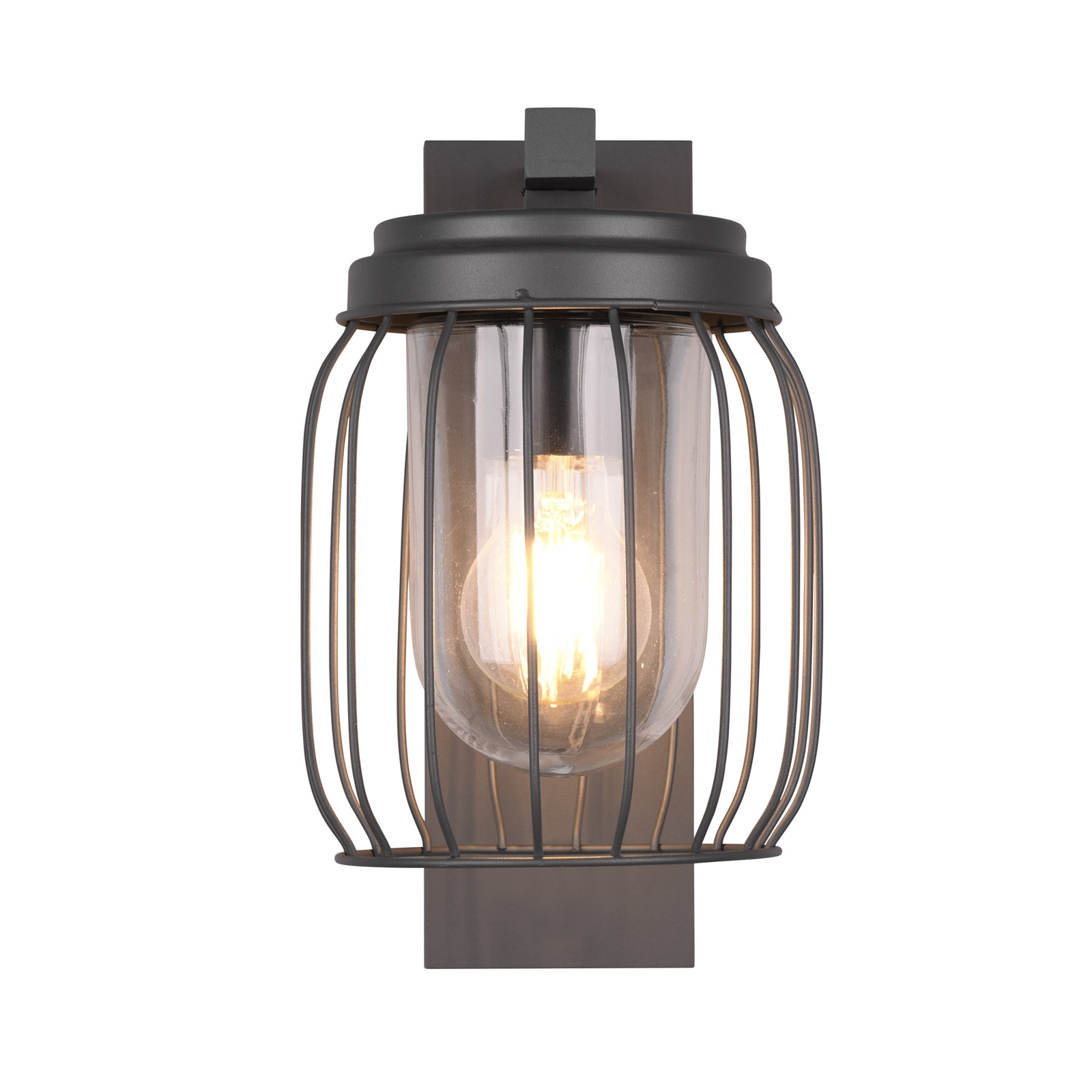 Outdoor wall light Tuela, anthracite