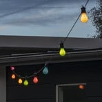 LED lichtketting Party, pastelkleuren, incl. dimmer, IP44