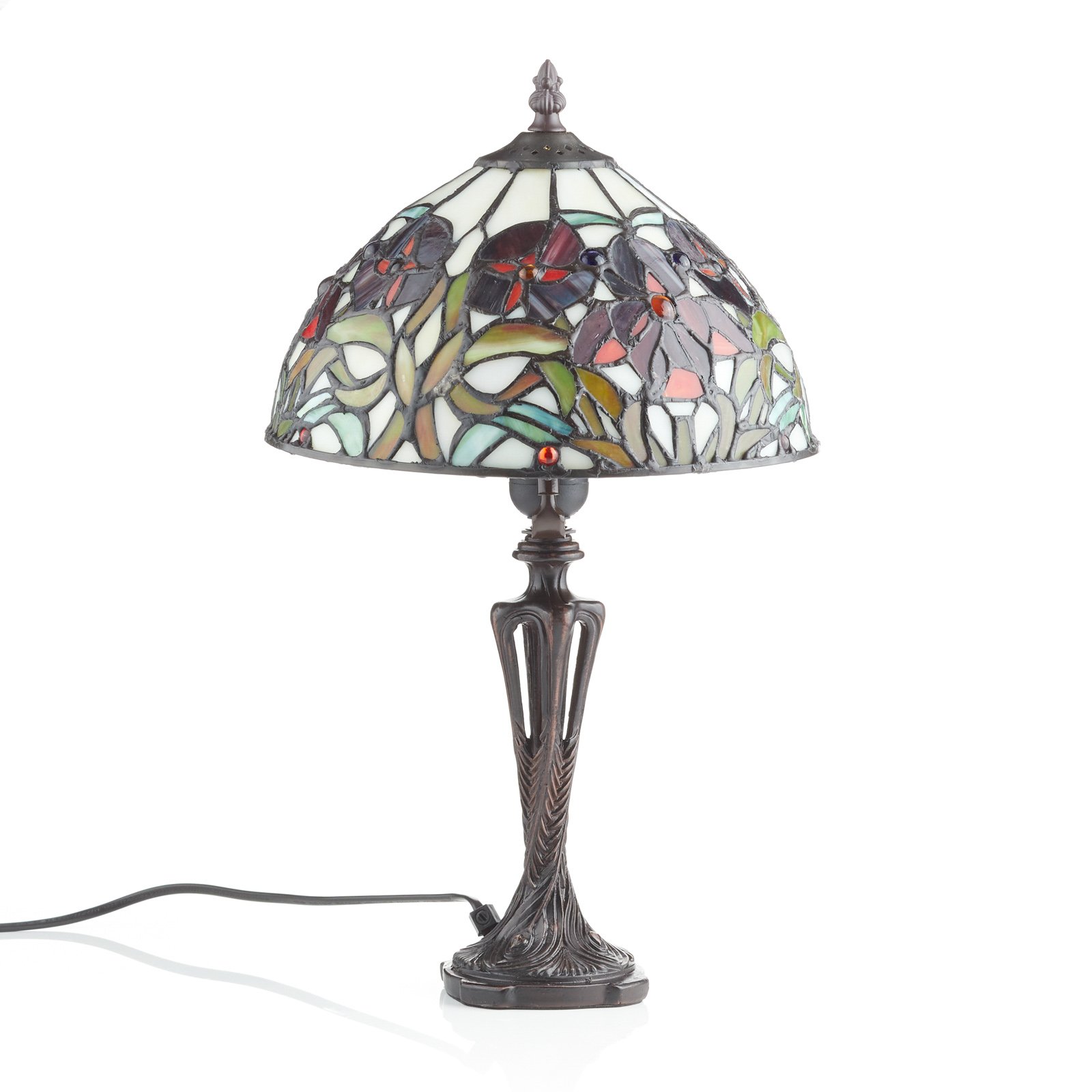ELINE classic Tiffany style table lamp, 40 cm