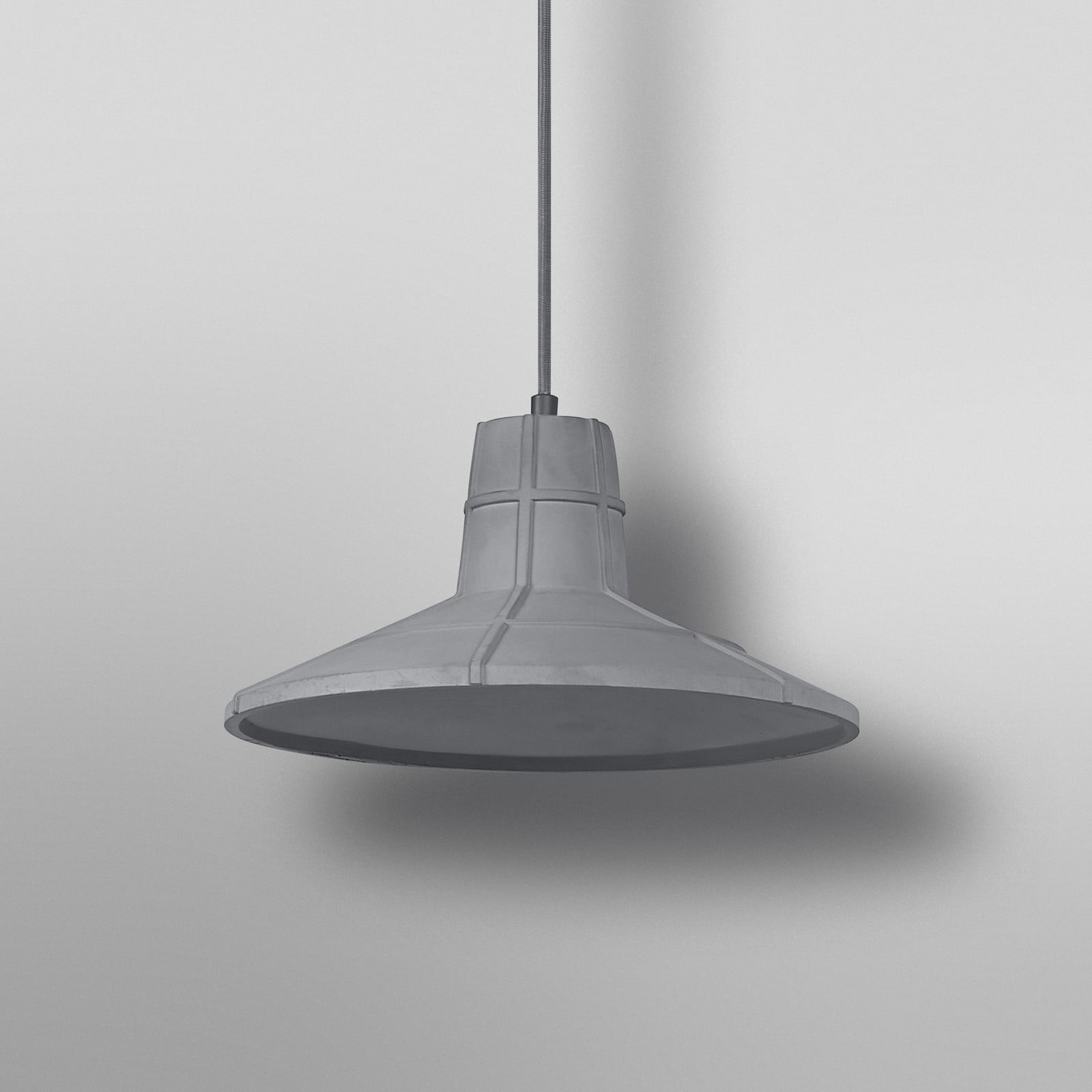 LEDVANCE Concrete Sala lampă suspendată beton gri închis - Camera de zi / sufragerie - Viața tânără - gri închis negru