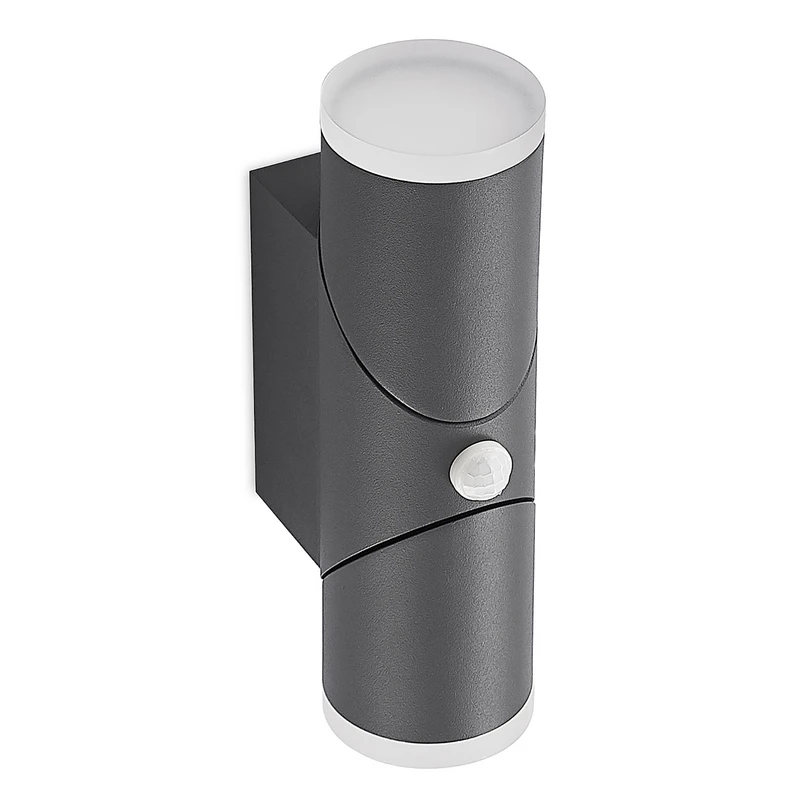 Lindby – Aspyn 2 Außen Wandleuchte w/Sensor Dark Grey