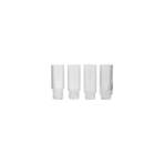 Ripple Long Drink Glasses Set of 4 Clear - ferm LIVING