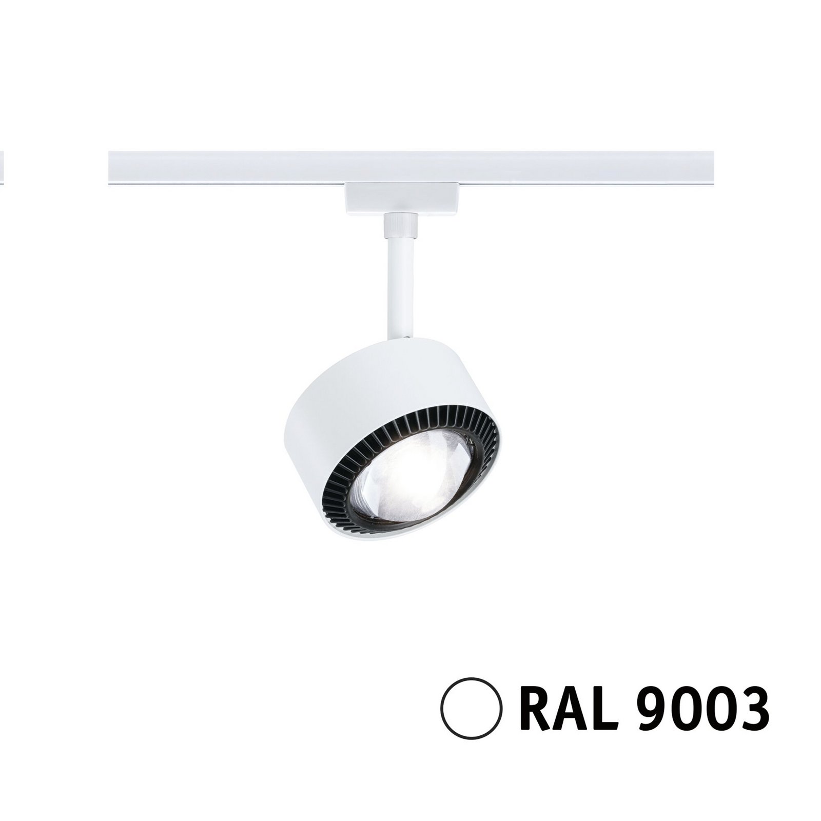 Paulmann URail LED-Spot Aldan, 4.000K, сигнално бял
