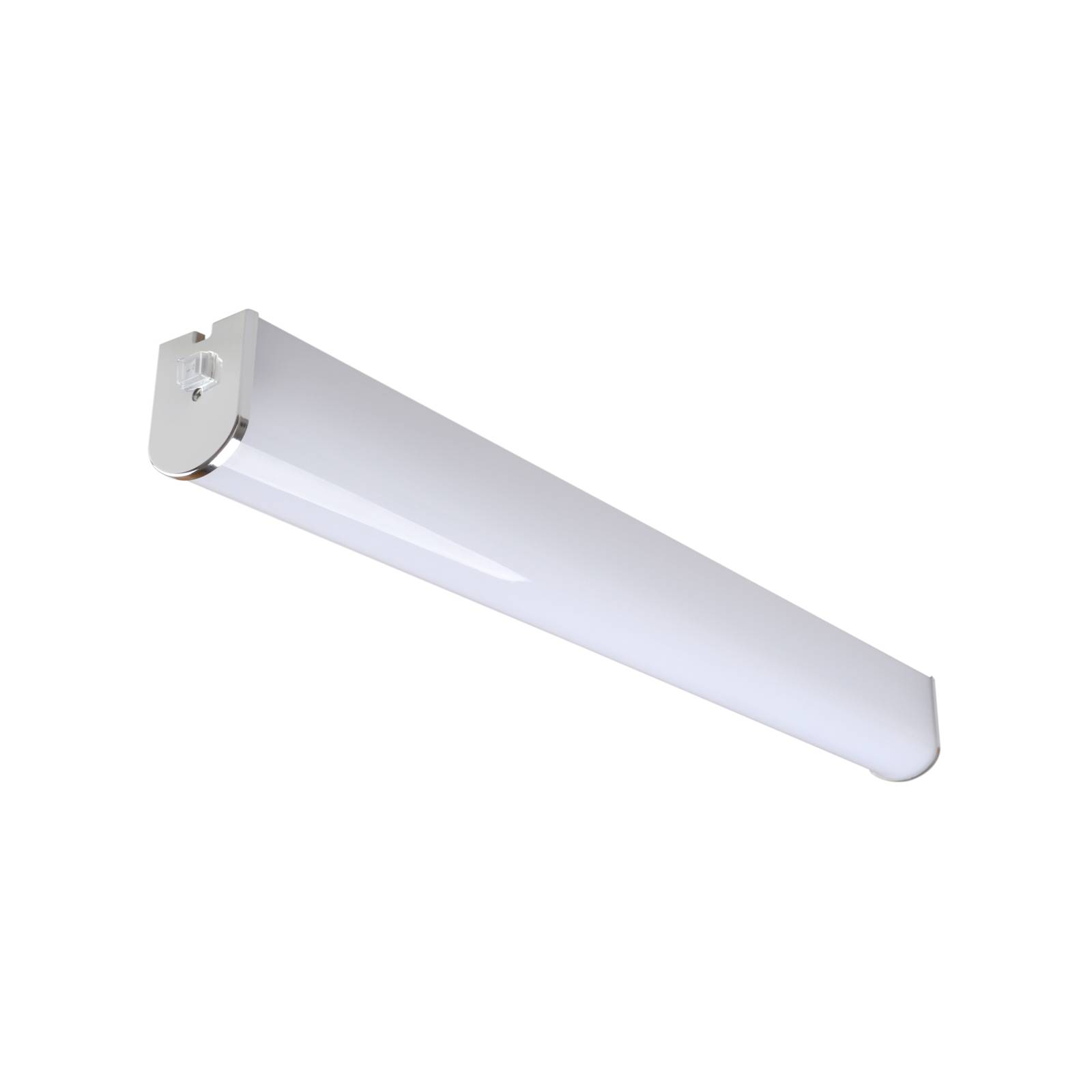 Applique LED Lind IP44 4 000 K chromée/blanche