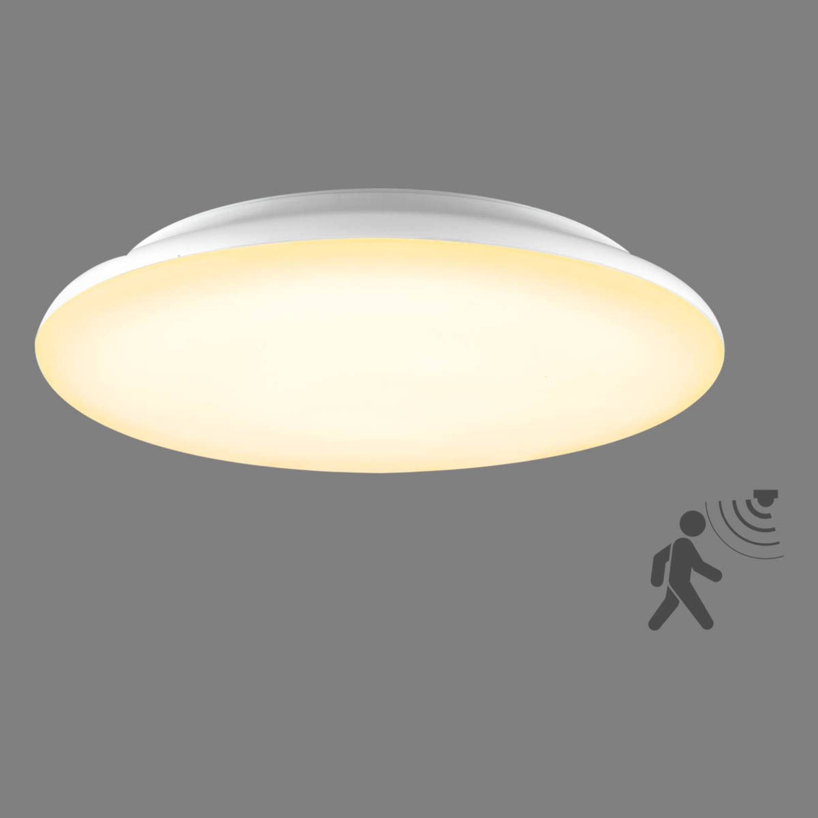 EVN Catino LED ceiling light, sensor, 40 cm