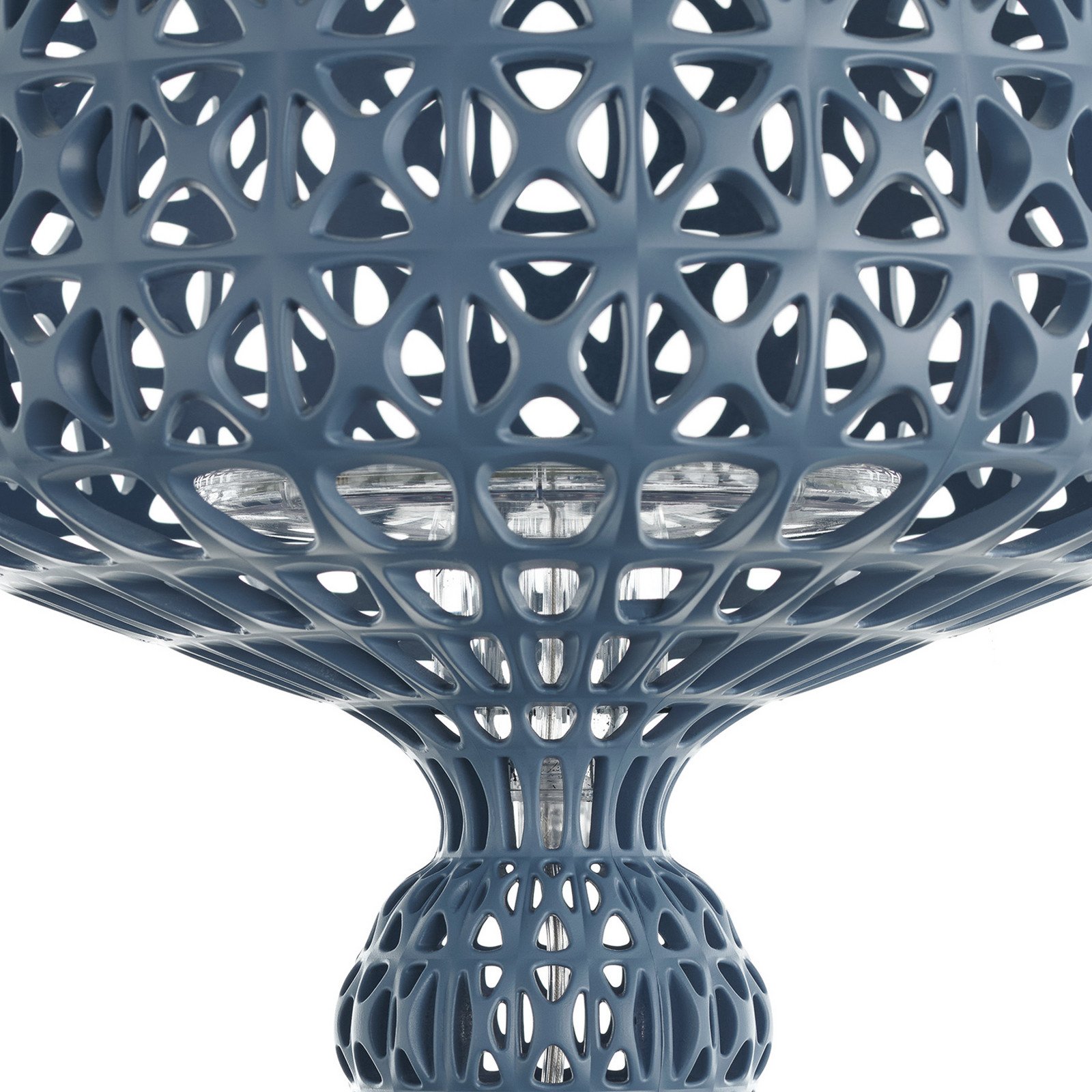 Lampă de masă LED Kartell Mini Kabuki albastru deschis înălțime 70 cm - Camera de zi / sufragerie - design - Plastic