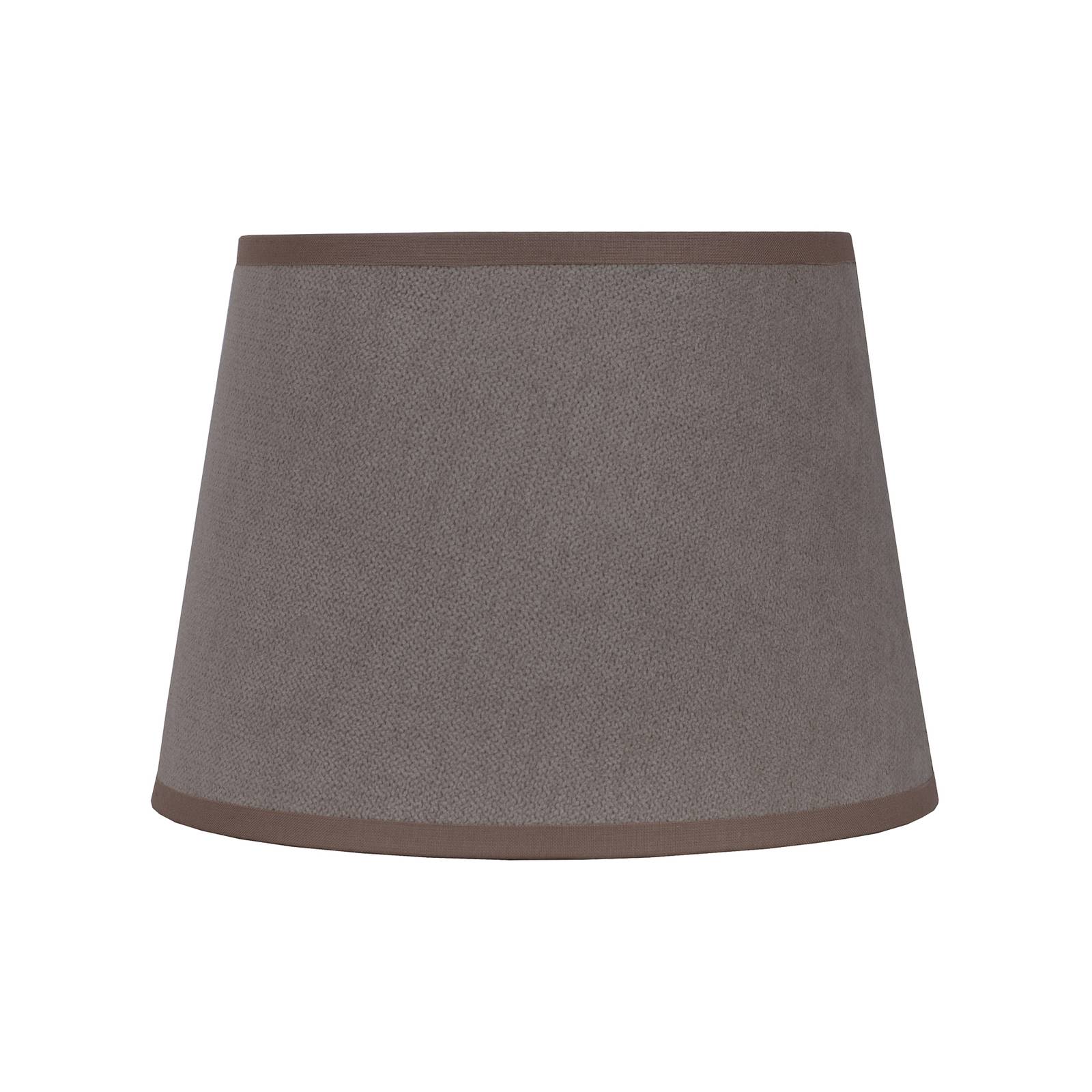 Euluna Classic S lampshade, woven, beige, fabric, E14, H: 14 cm