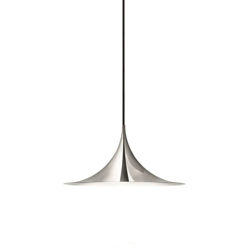 GUBI - Semi Pendelleuchte Ø47 Chrom