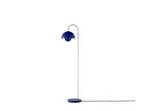 Flowerpot VP12 Floor Lamp Cobalt Blue - &Tradition