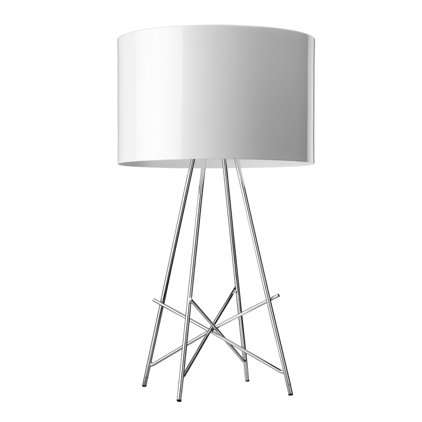 FLOS Ray T lámpara de mesa, pantalla blanca