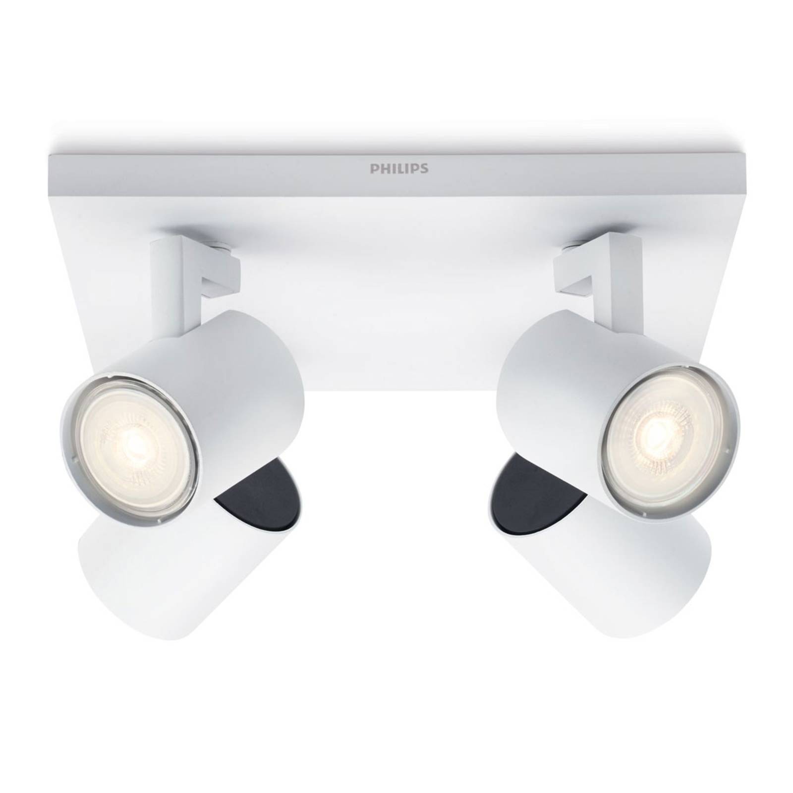 Philips Runner LED-Deckenleuchte weiß 4-flg.