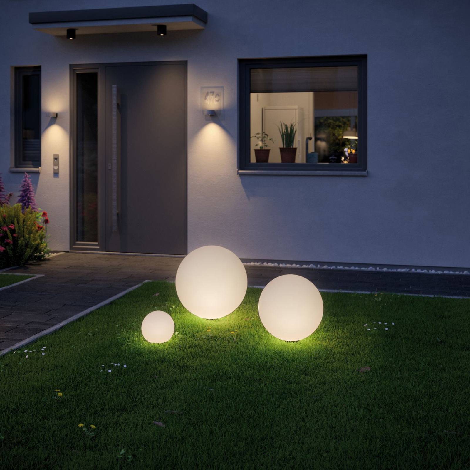 Paulmann Plug & Shine LED dekorációs lámpa Globe Ø 40cm