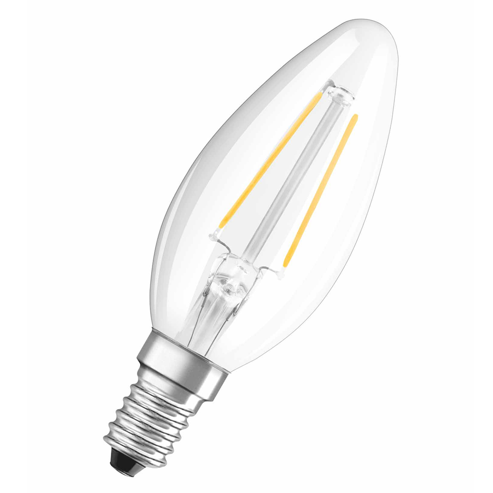 OSRAM LED-Kerzenlampe E14 1,5W 827 Retrofit klar